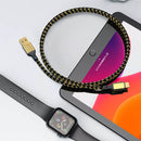 WiWU Golden Cable GD-101 USB to TYPE-C 18K 20W Data Cable (2m)