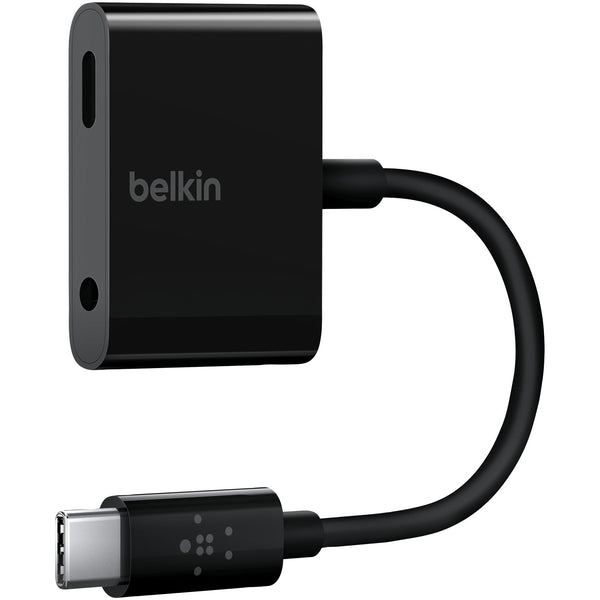 Belkin Adaptateur USB-C 2 in 1(audio + recharge)
