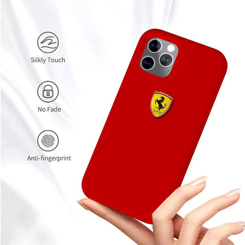 PCT Silicone Case Scuderia Ferrari iP 12 Pro Max