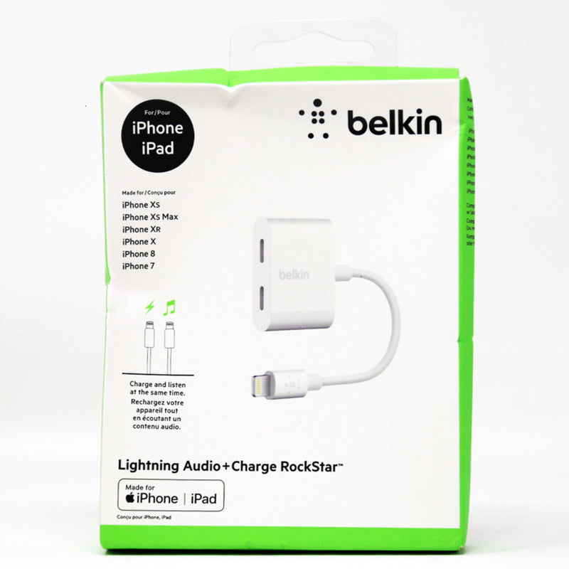 Belkin lightning 2 in 1 (Audio + charge)