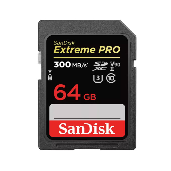 Sandisk Extreme Pro SDXC UHS-II Card 64GB - V90